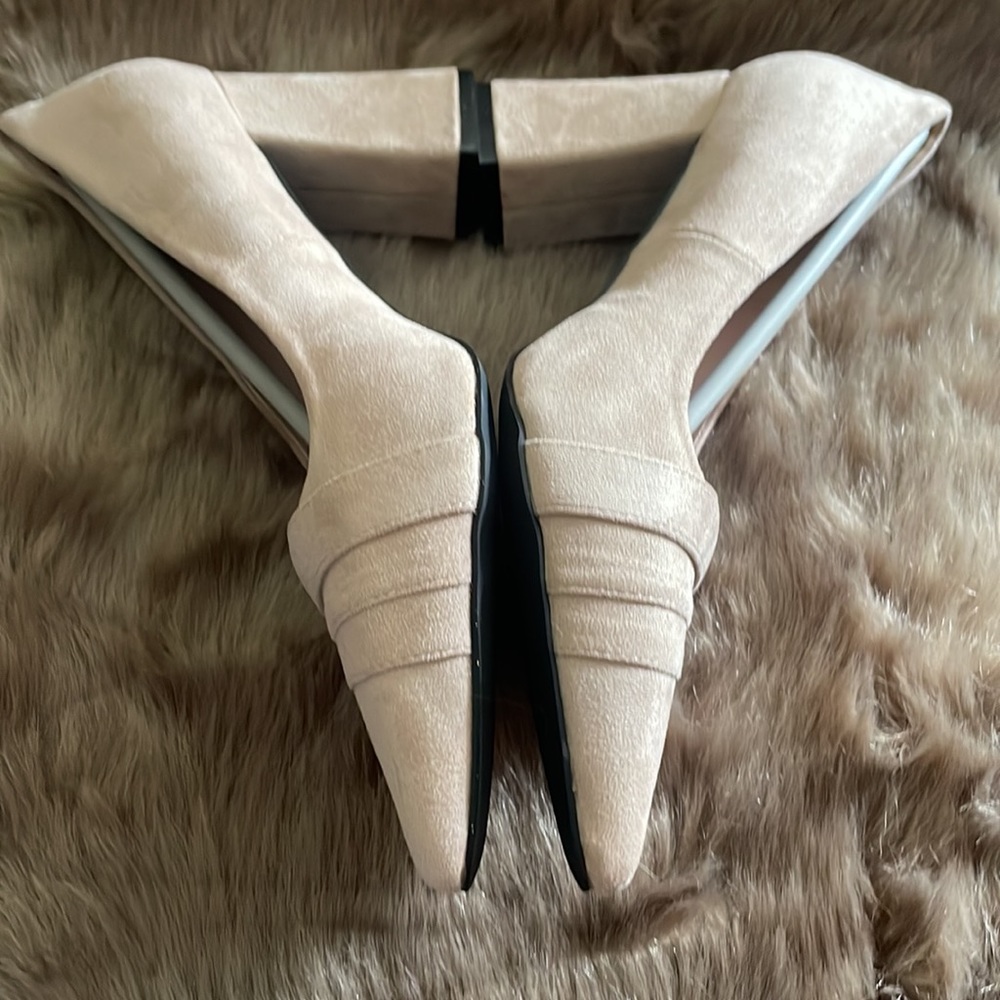 Ermonn Womens Closed Pointed Toe Dress Pump Shoes (New In Box) - Picture 3 of 11